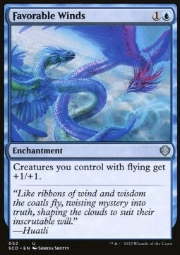 Favorable Winds⁣ - Starter Commander Decks⁣ (Uncommon)⁣ [52]