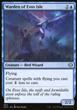 Warden of Evos Isle⁣ - Starter Commander Decks⁣ (Uncommon)⁣ [63]
