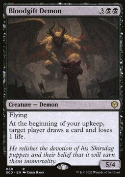 Bloodgift Demon⁣ - Starter Commander Decks⁣ (Rare)⁣ [69]