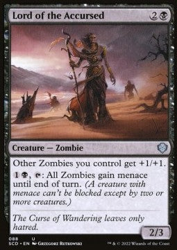 Lord of the Accursed⁣ - Starter Commander Decks⁣ (Uncommon)⁣ [88]