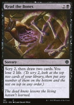 Read the Bones⁣ - Starter Commander Decks⁣ (Common)⁣ [101]