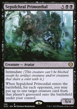 Sepulchral Primordial⁣ - Starter Commander Decks⁣ (Rare)⁣ [106]