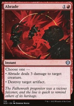 Abrade⁣ - Starter Commander Decks⁣ (Uncommon)⁣ [122]