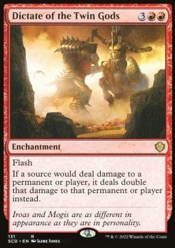 Dictate of the Twin Gods⁣ - Starter Commander Decks⁣ (Rare)⁣ [131]