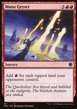 Mana Geyser⁣ - Starter Commander Decks⁣ (Common)⁣ [151]