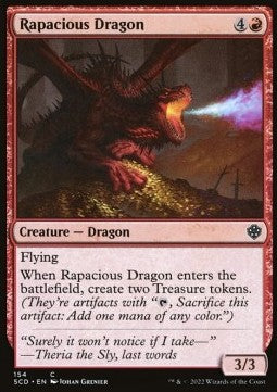 Rapacious Dragon⁣ - Starter Commander Decks⁣ (Common)⁣ [154]