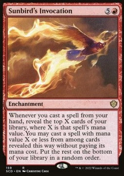 Sunbird's Invocation⁣ - Starter Commander Decks⁣ (Rare)⁣ [159]