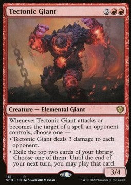 Tectonic Giant⁣ - Starter Commander Decks⁣ (Rare)⁣ [161]