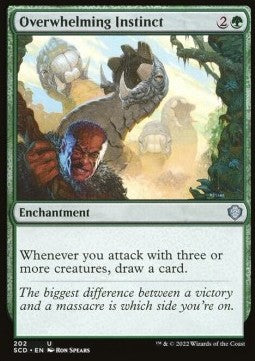 Overwhelming Instinct⁣ - Starter Commander Decks⁣ (Uncommon)⁣ [202]