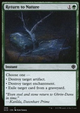 Return to Nature⁣ - Starter Commander Decks⁣ (Common)⁣ [206]