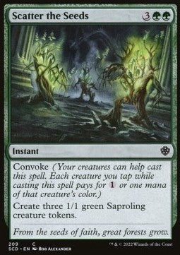Scatter the Seeds⁣ - Starter Commander Decks⁣ (Common)⁣ [209]