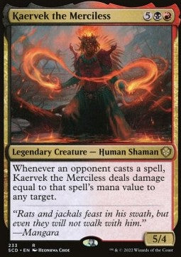 Kaervek the Merciless⁣ - Starter Commander Decks⁣ (Rare)⁣ [233]