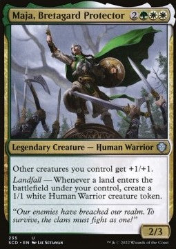 Maja, Bretagard Protector⁣ - Starter Commander Decks⁣ (Uncommon)⁣ [235]