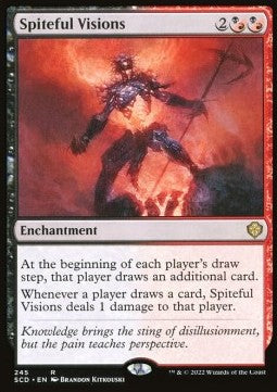 Spiteful Visions⁣ - Starter Commander Decks⁣ (Rare)⁣ [245]
