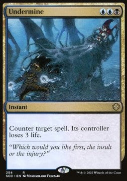 Undermine⁣ - Starter Commander Decks⁣ (Rare)⁣ [254]