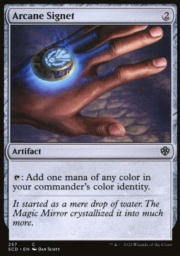 Arcane Signet⁣ - Starter Commander Decks⁣ (Common)⁣ [257]