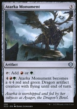 Atarka Monument⁣ - Starter Commander Decks⁣ (Uncommon)⁣ [258]