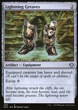 Lightning Greaves⁣ - Starter Commander Decks⁣ (Uncommon)⁣ [269]