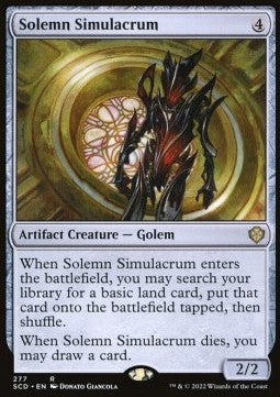 Solemn Simulacrum⁣ - Starter Commander Decks⁣ (Rare)⁣ [277]