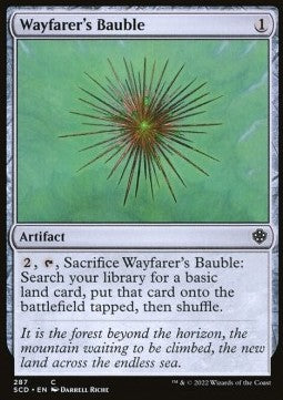 Wayfarer's Bauble⁣ - Starter Commander Decks⁣ (Common)⁣ [287]
