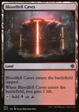 Bloodfell Caves⁣ - Starter Commander Decks⁣ (Common)⁣ [290]