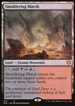 Smoldering Marsh⁣ - Starter Commander Decks⁣ (Rare)⁣ [319]