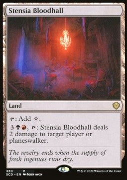 Stensia Bloodhall⁣ - Starter Commander Decks⁣ (Rare)⁣ [320]