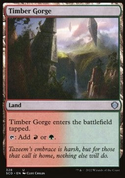 Timber Gorge⁣ - Starter Commander Decks⁣ (Uncommon)⁣ [328]