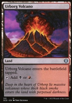Urborg Volcano⁣ - Starter Commander Decks⁣ (Uncommon)⁣ [331]