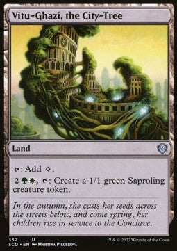 Vitu-Ghazi, the City-Tree⁣ - Starter Commander Decks⁣ (Uncommon)⁣ [332]