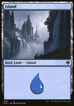 Island (V.4)⁣ - Starter Commander Decks⁣ (Land)⁣ [340]