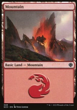 Mountain (V.4)⁣ - Starter Commander Decks⁣ (Land)⁣ [348]