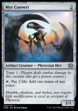 Myr Convert⁣ - Phyrexia: All Will Be One⁣ (Uncommon)⁣ [234]