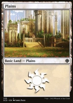 Plains (V.3)⁣ - Starter Commander Decks⁣ (Land)⁣ [335]