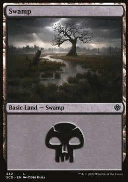 Swamp (V.2)⁣ - Starter Commander Decks⁣ (Land)⁣ [342]