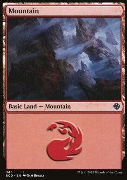 Mountain (V.1)⁣ - Starter Commander Decks⁣ (Land)⁣ [345]