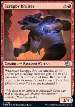 Scrappy Bruiser⁣ - March of the Machine⁣ (Uncommon)⁣ [162]