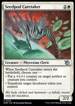 Seedpod Caretaker⁣ - March of the Machine: Extras⁣ (Uncommon)⁣ [325]