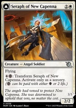 Seraph of New Capenna // Seraph of New Phyrexia⁣ - March of the Machine⁣ (Uncommon)⁣ [36]