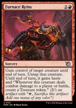 Furnace Reins⁣ - March of the Machine⁣ (Uncommon)⁣ [141]