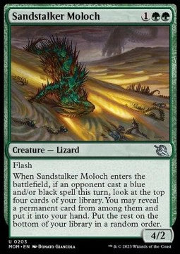 Sandstalker Moloch⁣ - March of the Machine⁣ (Uncommon)⁣ [203]