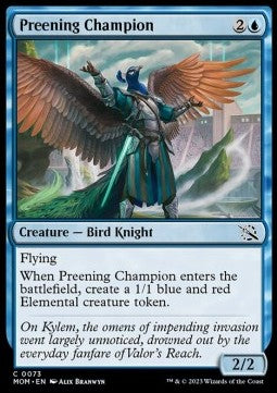 Preening Champion⁣ - March of the Machine⁣ (Common)⁣ [73]