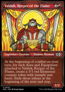 Valduk, Keeper of the Flame (V.1)⁣ - Multiverse Legends⁣ (Uncommon)⁣ [24]