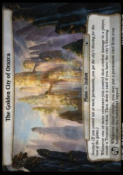 The Golden City of Orazca⁣ - Commander: March of the Machine⁣ (Common)⁣ [52]