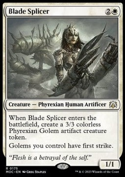 Blade Splicer⁣ - Commander: March of the Machine⁣ (Rare)⁣ [175]