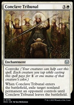Conclave Tribunal⁣ - Commander: March of the Machine⁣ (Uncommon)⁣ [178]