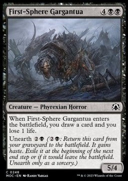 First-Sphere Gargantua⁣ - Commander: March of the Machine⁣ (Common)⁣ [248]
