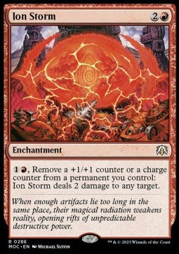 Ion Storm⁣ - Commander: March of the Machine⁣ (Rare)⁣ [286]