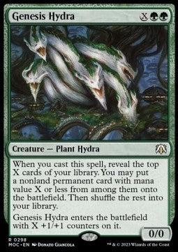 Genesis Hydra⁣ - Commander: March of the Machine⁣ (Rare)⁣ [298]