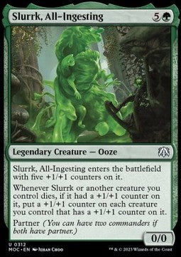Slurrk, All-Ingesting⁣ - Commander: March of the Machine⁣ (Uncommon)⁣ [312]